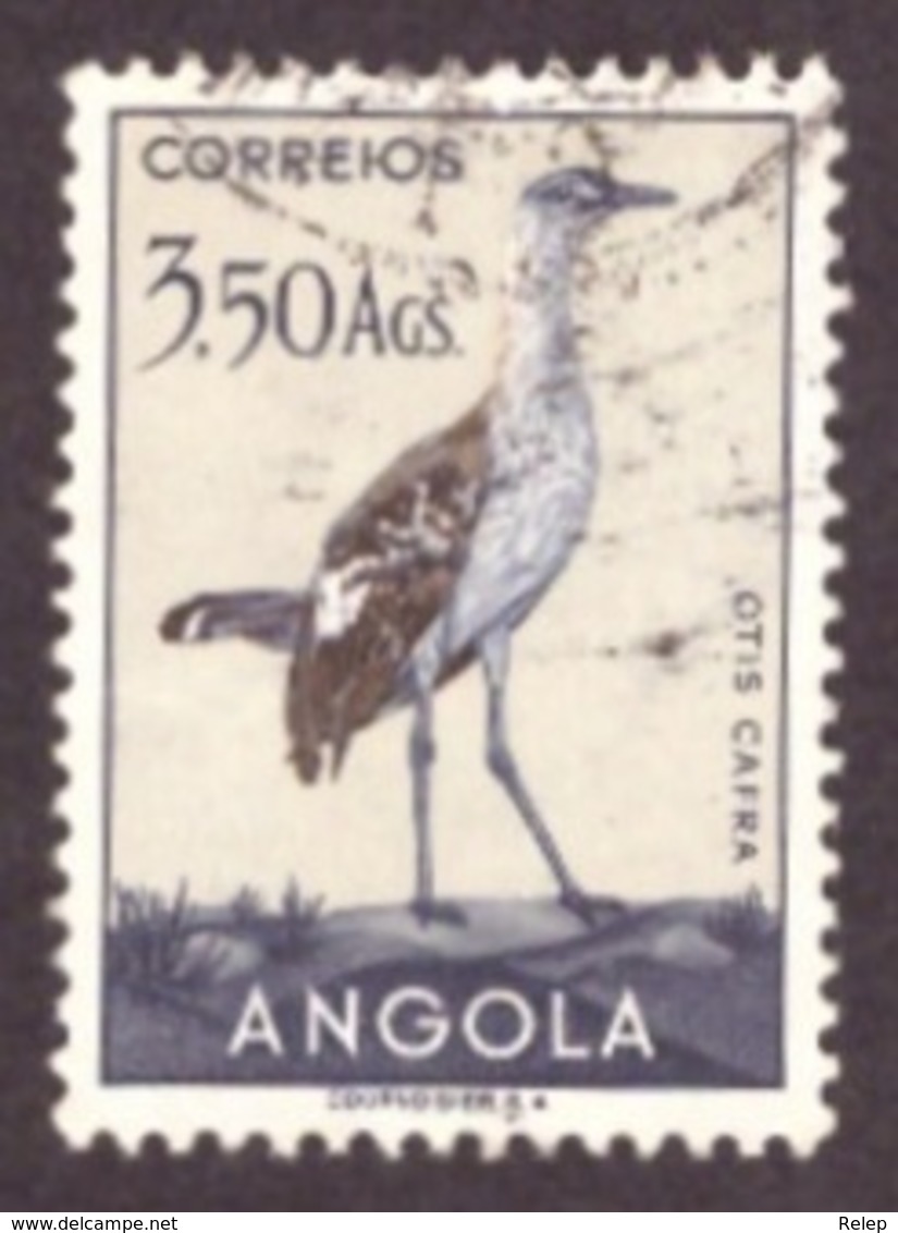 Angola 1951 - Aves De Angola 3.50A - Abetarda Real - Angola