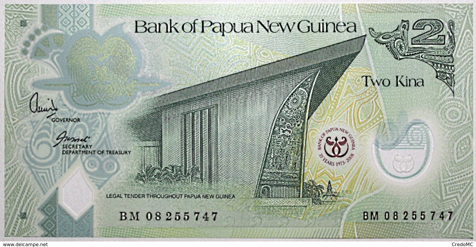 Papouasie-Nouvelle Guinée - 2 Kina - 2008 - PICK 35 - NEUF - Papua Nueva Guinea