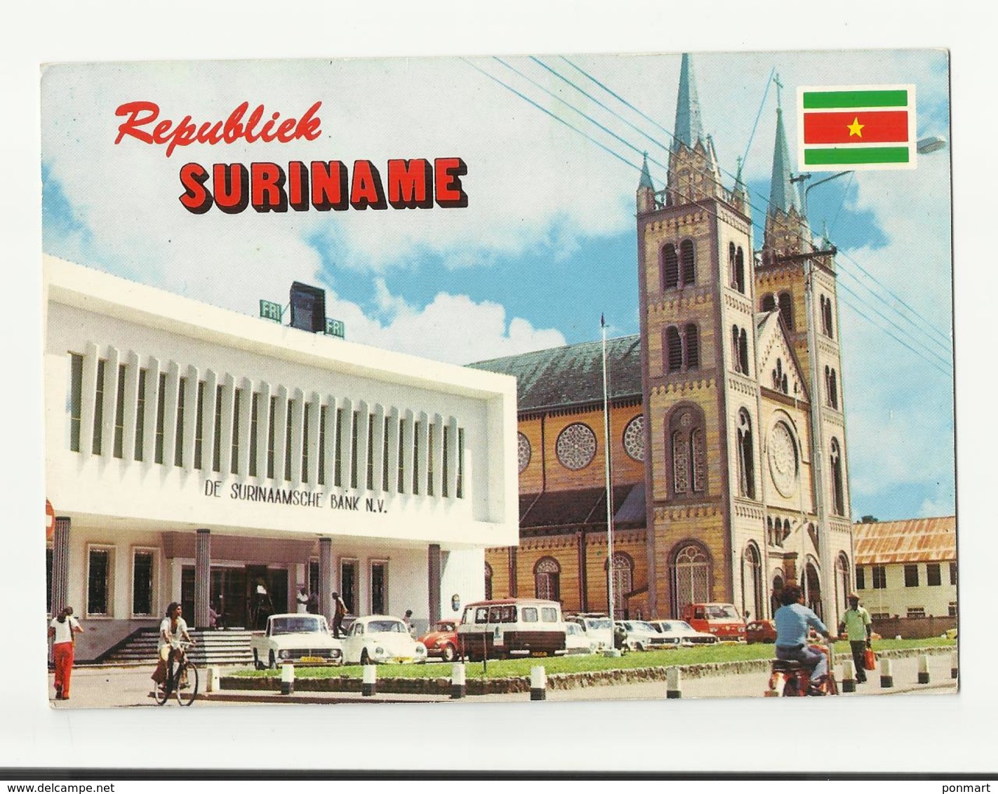 Bank ,Surinam , 1977 - Suriname