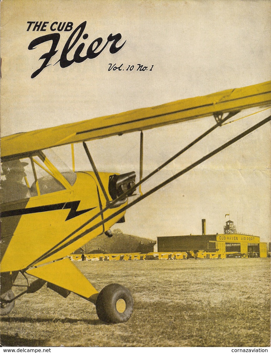 Aviation - Avion Cub Flier Of The Piper Aircarft - 1946 - Flugmagazin