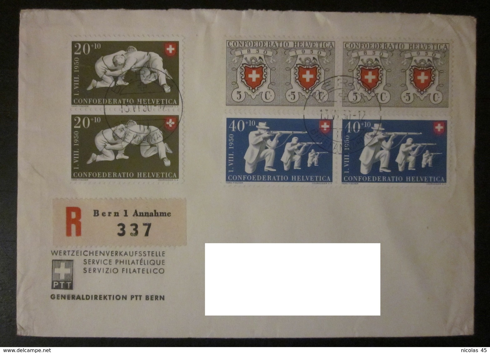 Suisse - FDC - 1950 - FDC