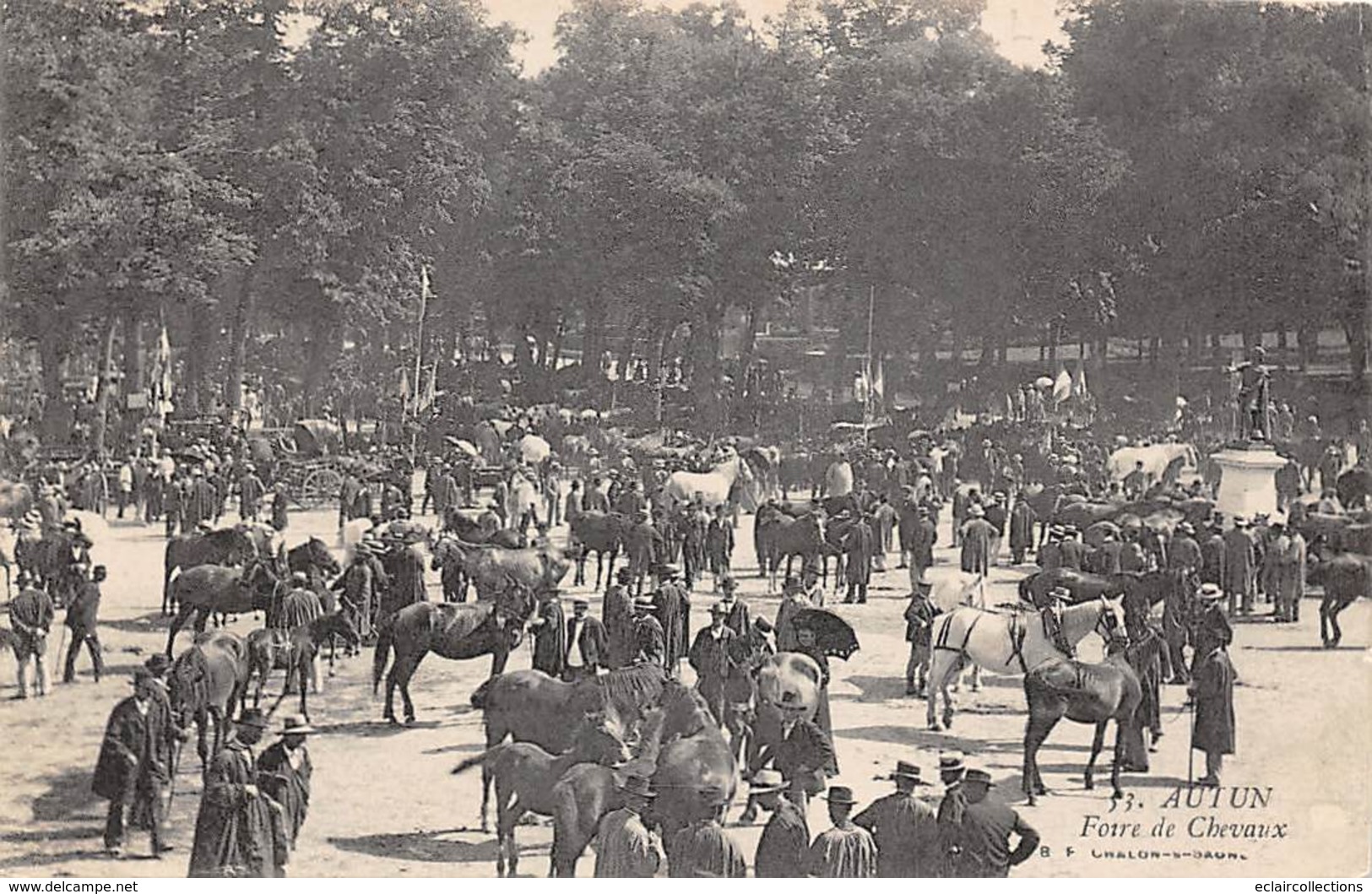 Autun        71        Foire Aux Chevaux         (voir Scan) - Autun