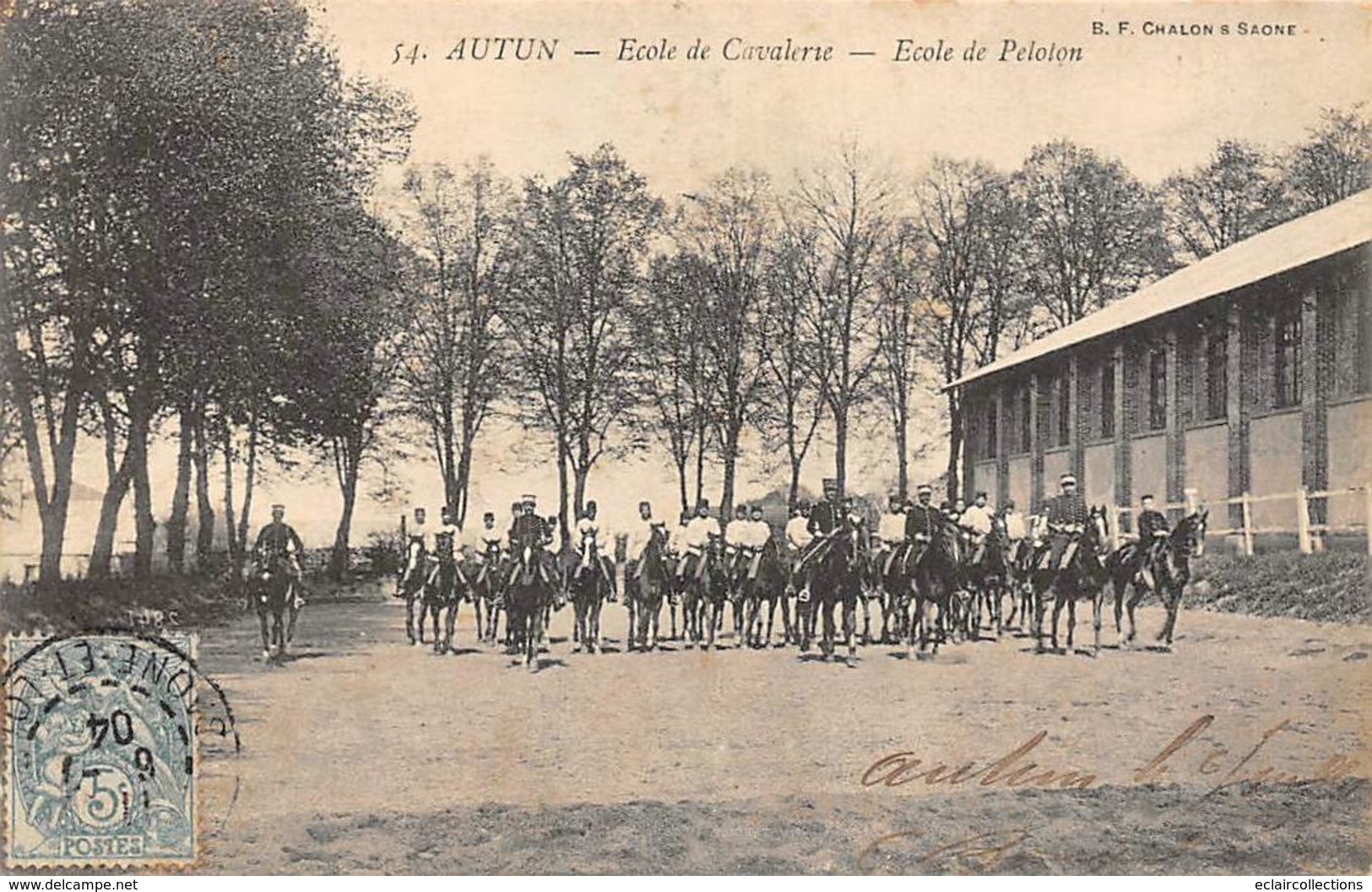 Autun        71        Ecole De Cavalerie. Ecole De Peloton         (voir Scan) - Autun