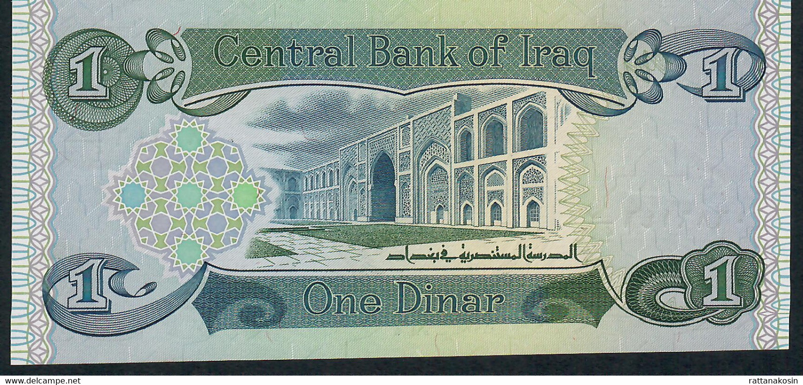 IRAQ P69b 1 DINAR  1980 UNC. - Irak