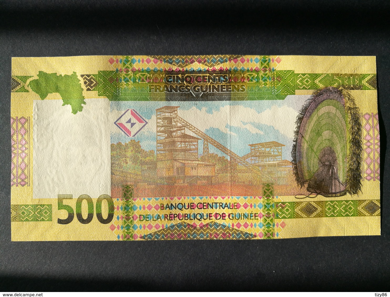 Banconota Guinea - 500 Franchi - FDS UNC - 2018 - Guinea