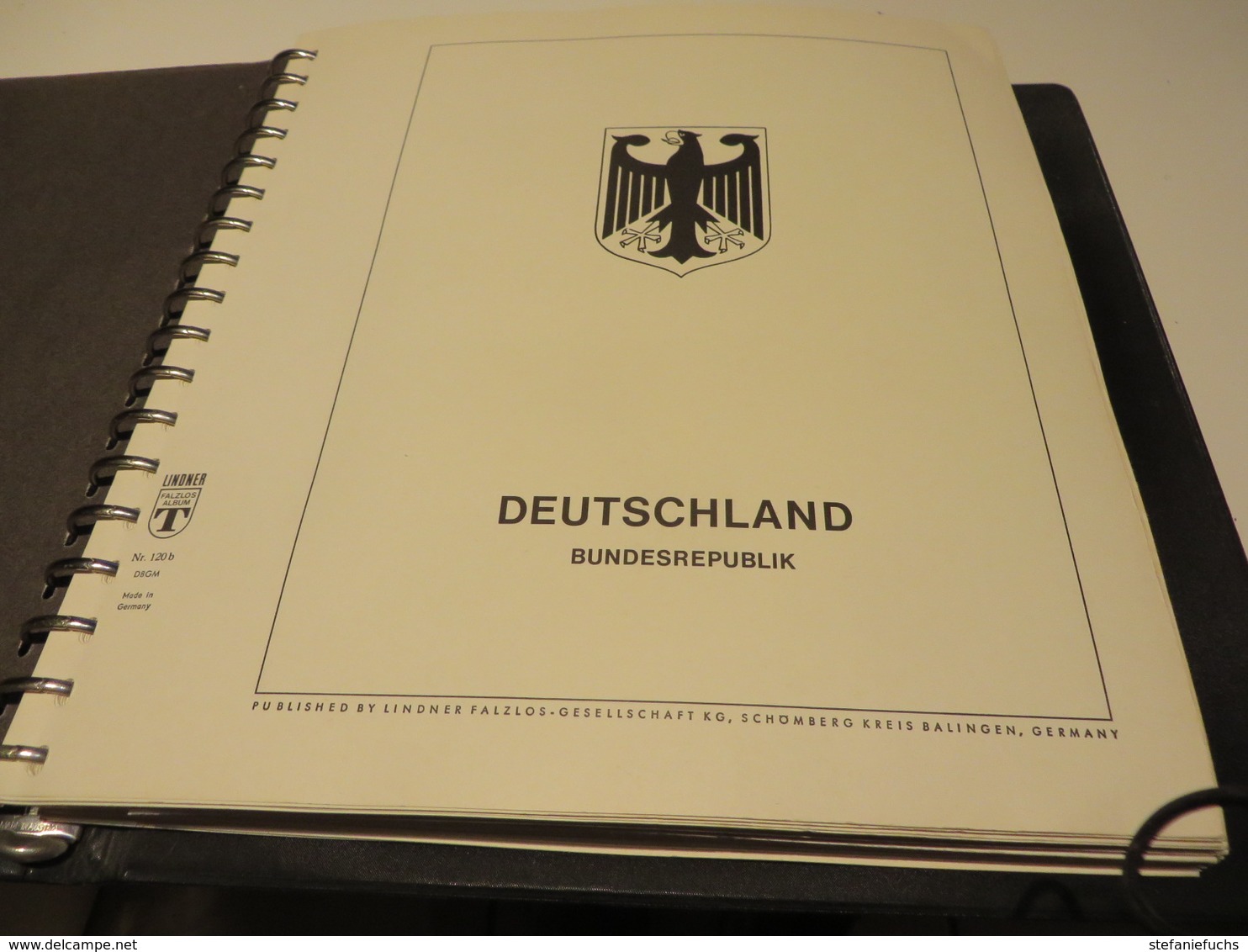 DEUTSCHLAND BUND. 1972 Bis 1980  Posten  O /  MARKEN  Auf LINDNER - T - VORDRUCKTEXT  Im  BINDER - Collections (with Albums)