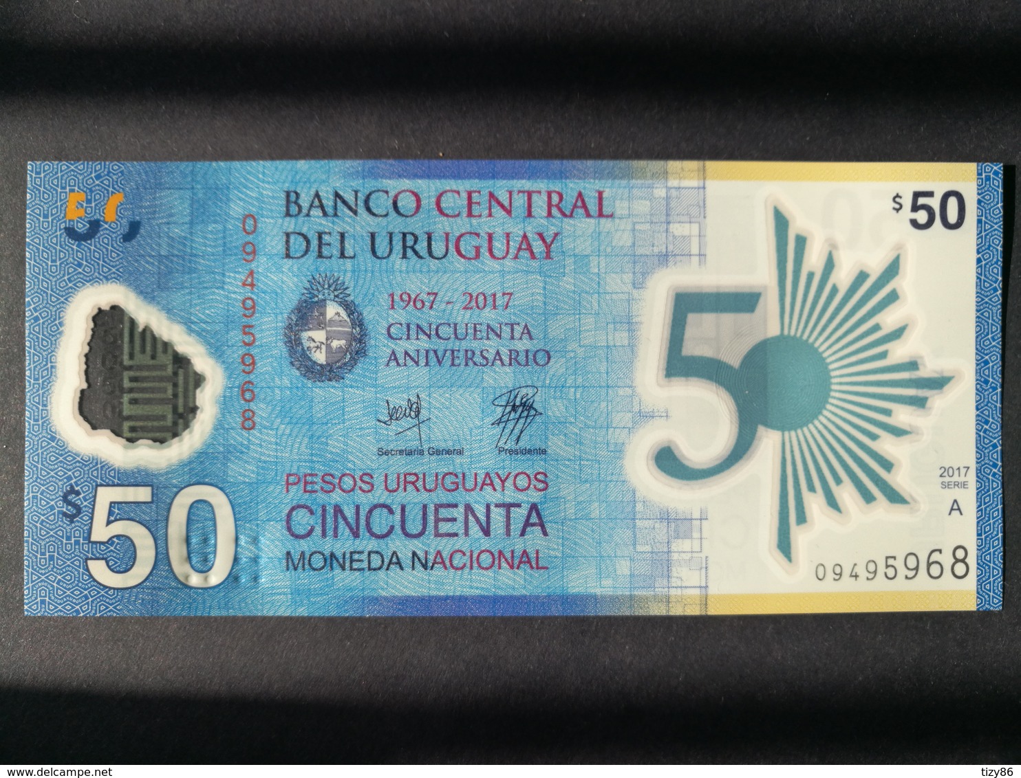 Banconota PARAGUAY - 50 Pesos - FDS UNC - 2017 - Paraguay