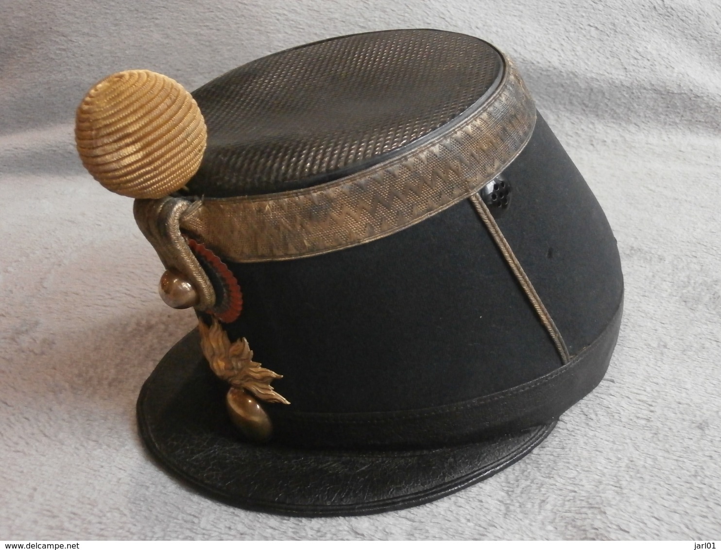 Shako D'officier D'infanterie Modèle 1872. - Casques & Coiffures