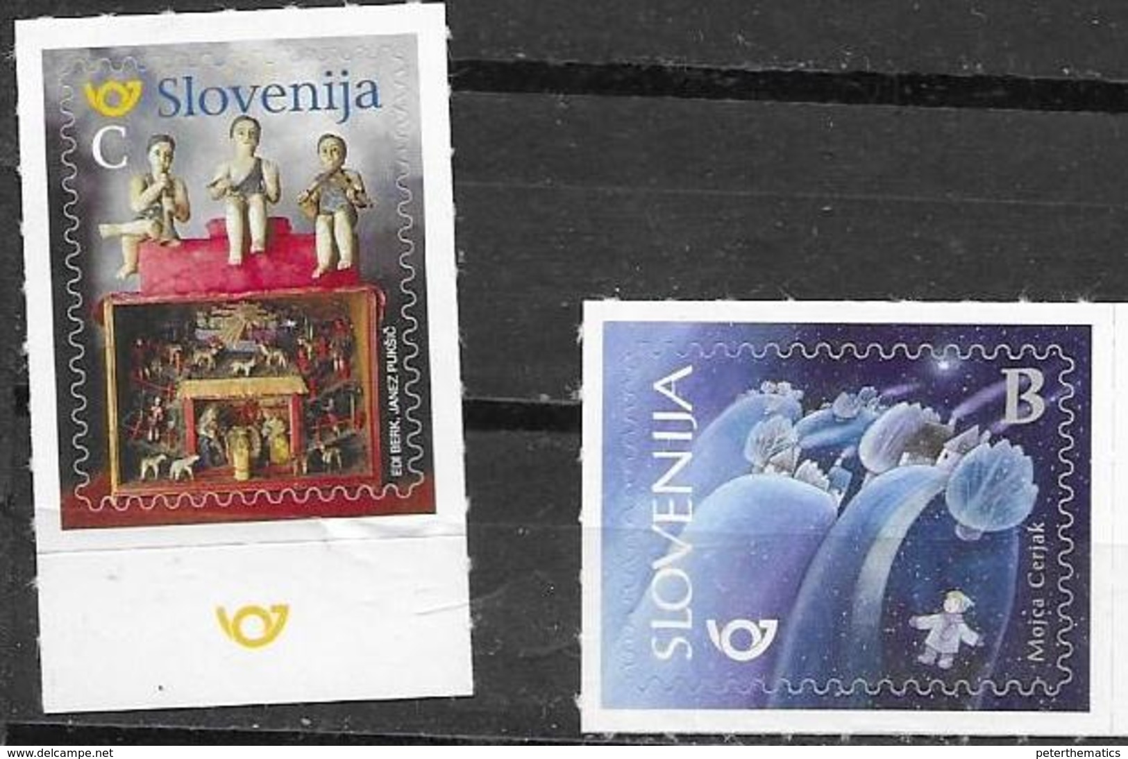 SLOVENIA, 2019, MNH, CHRISTMAS, CELEBRATIONS,2v - Kerstmis