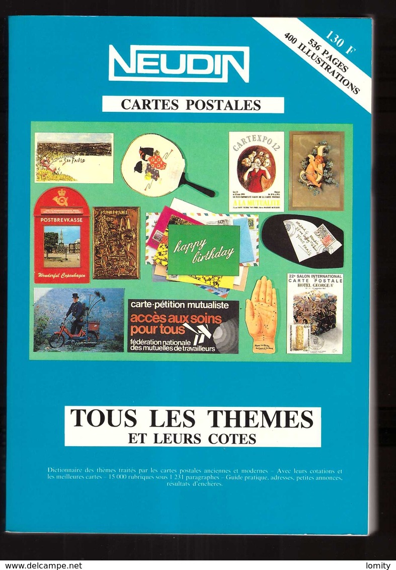 Lot 3 Catalogues Neudin 1988 1989 1990 Catalogue De Cartes Postales Theme Themes Meilleures Cartes , Très Bon état - Livres & Catalogues