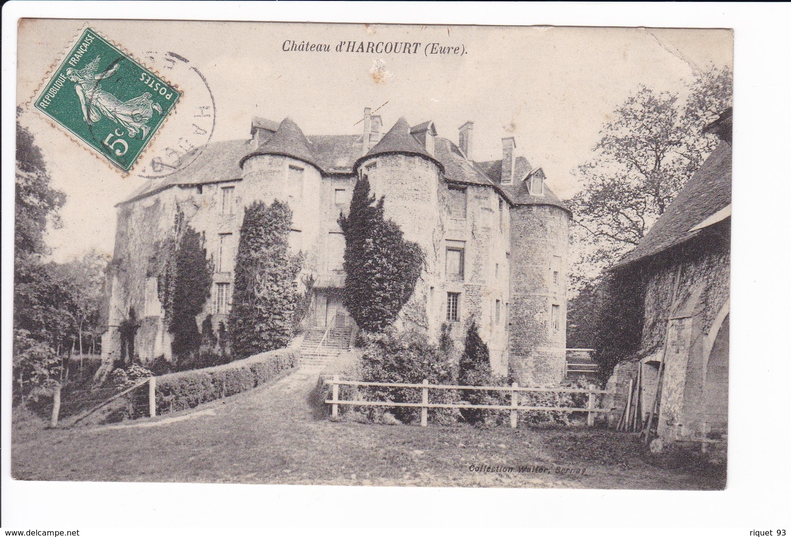 Lot 2 Cpa - Château D'HARCOURT - Harcourt