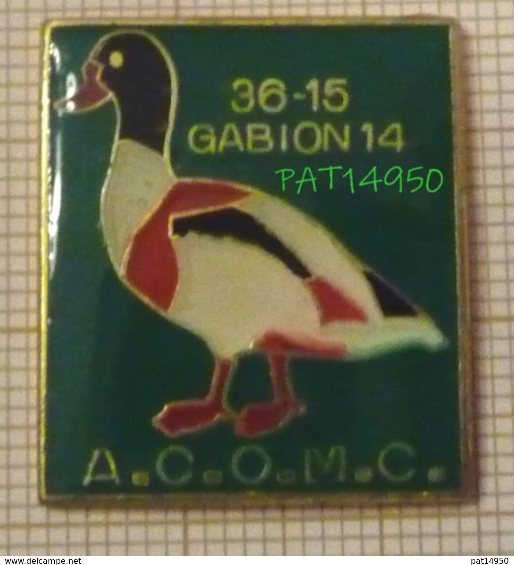 3615 GABION 14 CANARD COLVERT ACOMC Association Des Chasseurs Aux Oiseaux Migrateurs Du Calvados - Vereinswesen