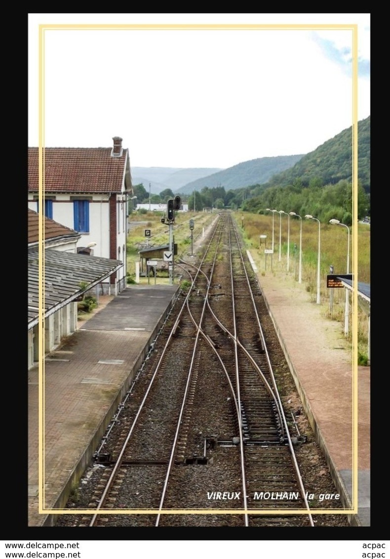 08  VIREUX  MOLHAIN  .... La  Gare  . - Autres & Non Classés