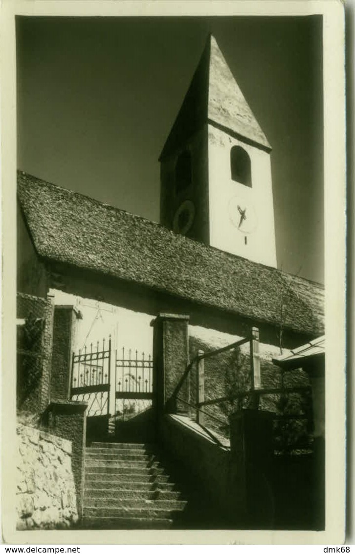 SWITZERLAND - DORF KIRCHE LAVIN ( ZERNEZ ) PHOT. R. GRASS - 1930s ( BG6288) - Lavin