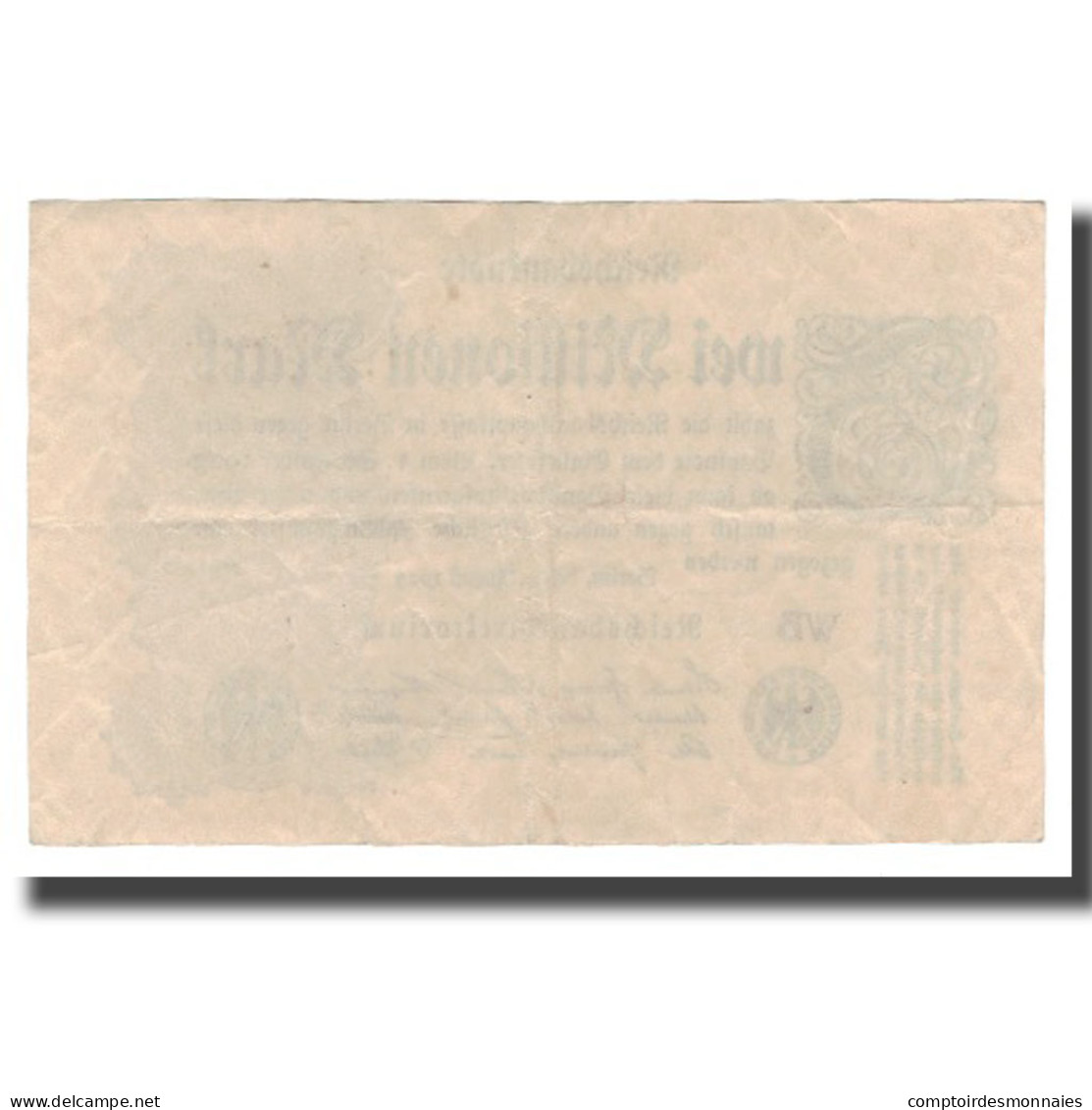 Billet, Allemagne, 2 Millionen Mark, 1923, 1923-08-09, KM:104d, TB+ - 2 Miljoen Mark