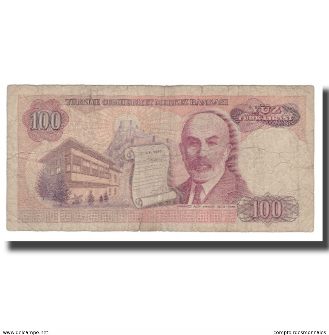 Billet, Turquie, 100 Lira, L.1970 (1984), KM:194a, B - Turkije