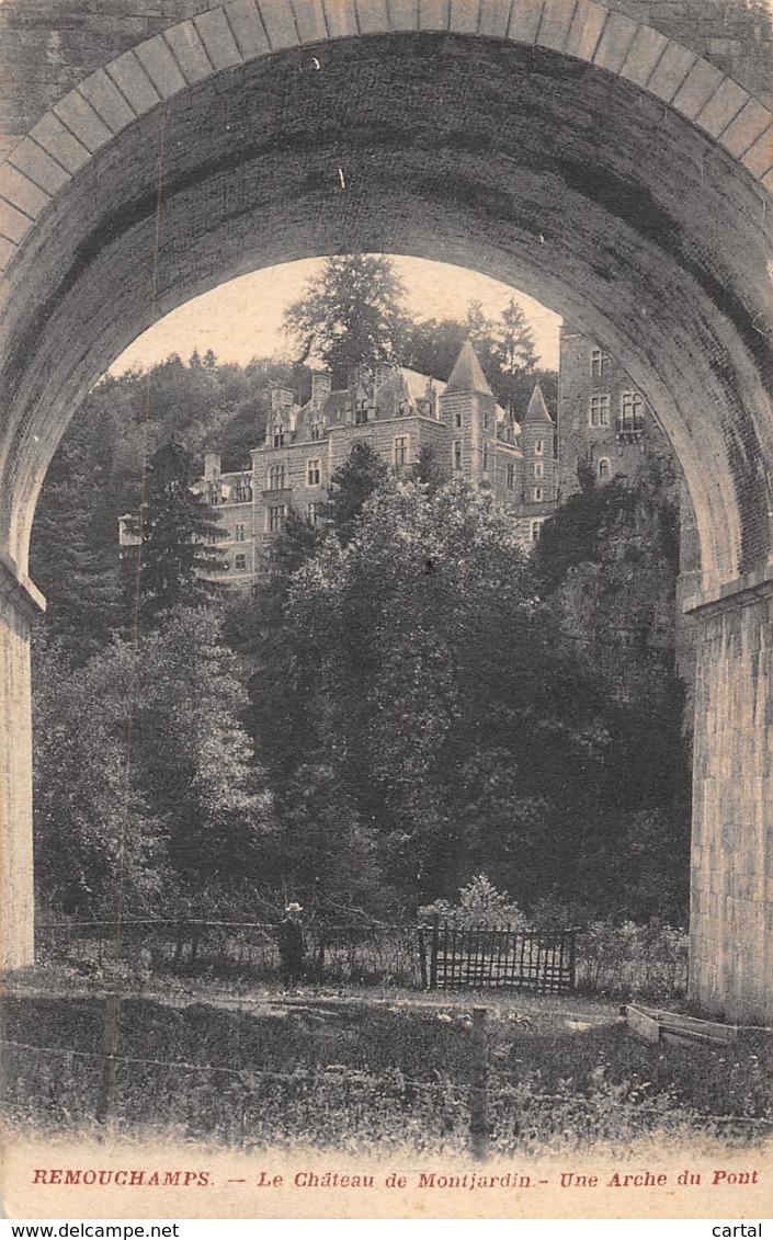 REMOUCHAMPS - Le Château De Montjardin - Une Arche Du Pont - Aywaille