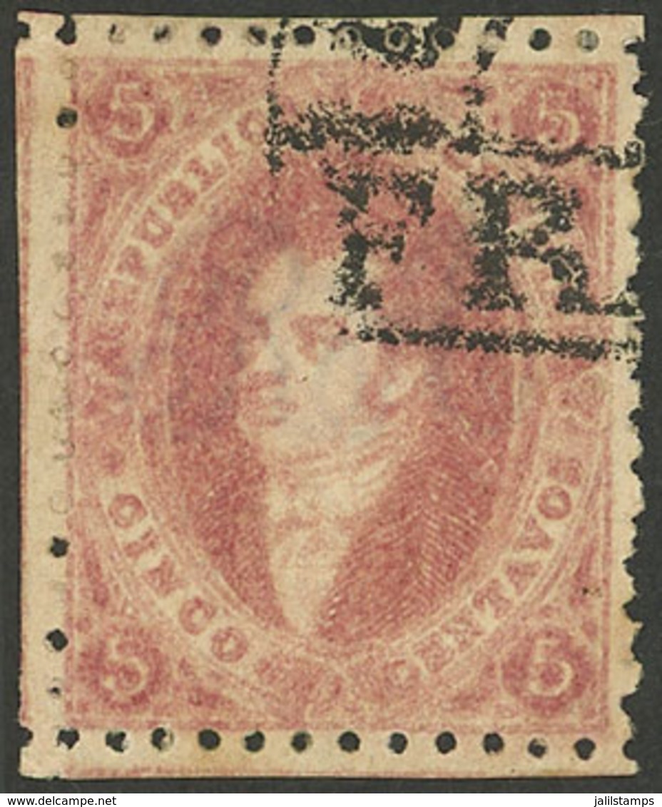 ARGENTINA: GJ.19, 2nd Printing, Worn Impression, Superb Example - Other & Unclassified