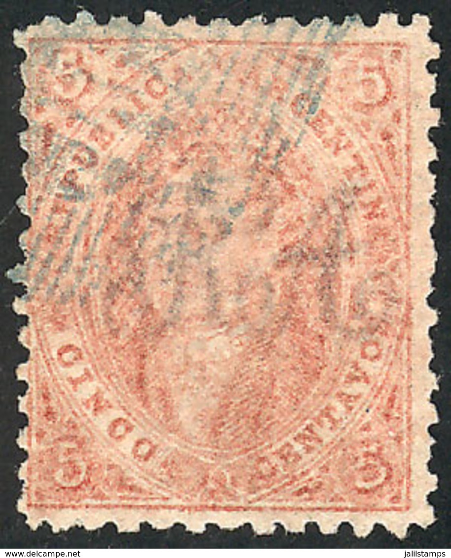 ARGENTINA: GJ.20g+j, 3rd Printing, With Varieties: Mulatto And Thin Paper, Superb Copy! - Sonstige & Ohne Zuordnung