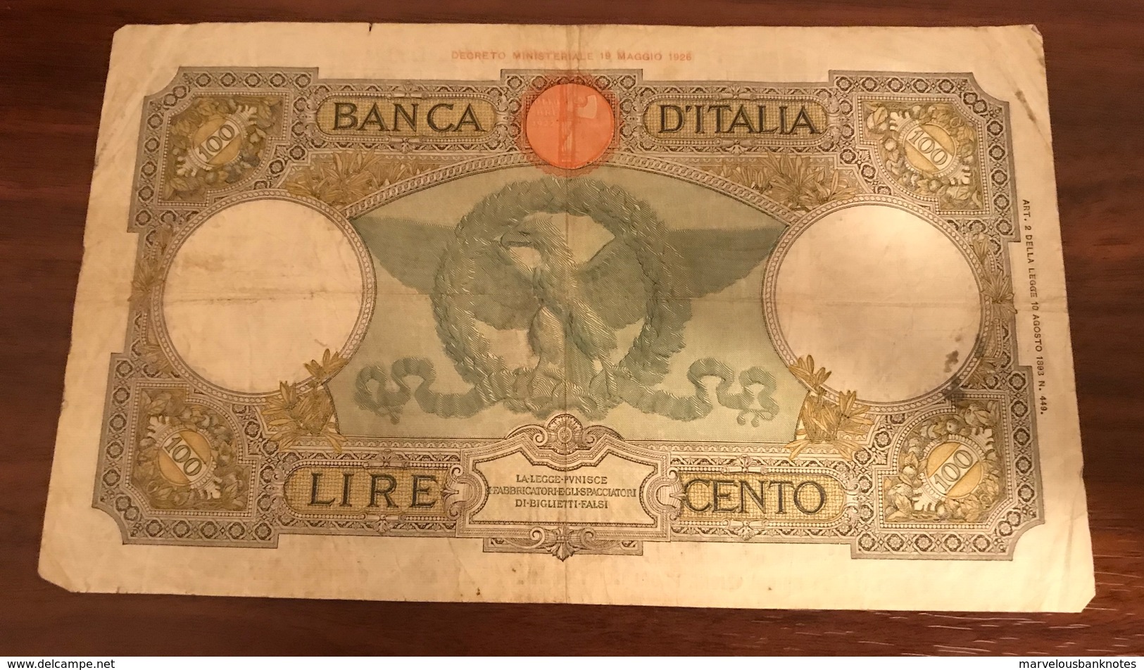 Rare 50 Lire 1938 Italian East Africa Special Edition - 50 Lire Serie Speciale Africa Orientale Italiana 1938 - Somalie