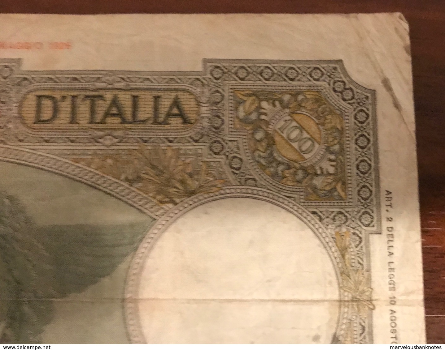 Rare 50 Lire 1938 Italian East Africa Special Edition - 50 Lire Serie Speciale Africa orientale Italiana 1938