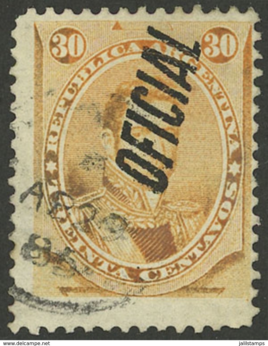 ARGENTINA: GJ.27, Used, VF Quality! - Officials