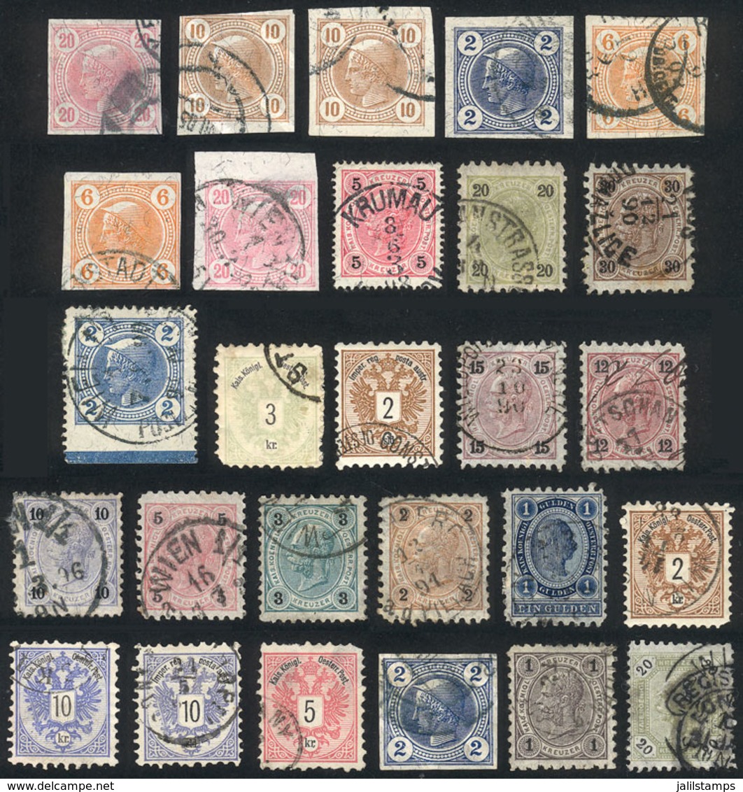 AUSTRIA: Small Group Of Old Stamps, Very Fine Quality, Interesting! - Altri & Non Classificati