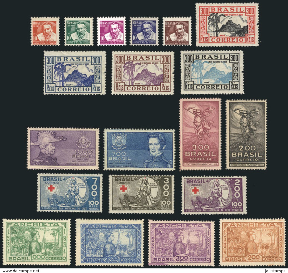 BRAZIL: Small Lot Of Nice Sets, VF Quality! - Autres & Non Classés