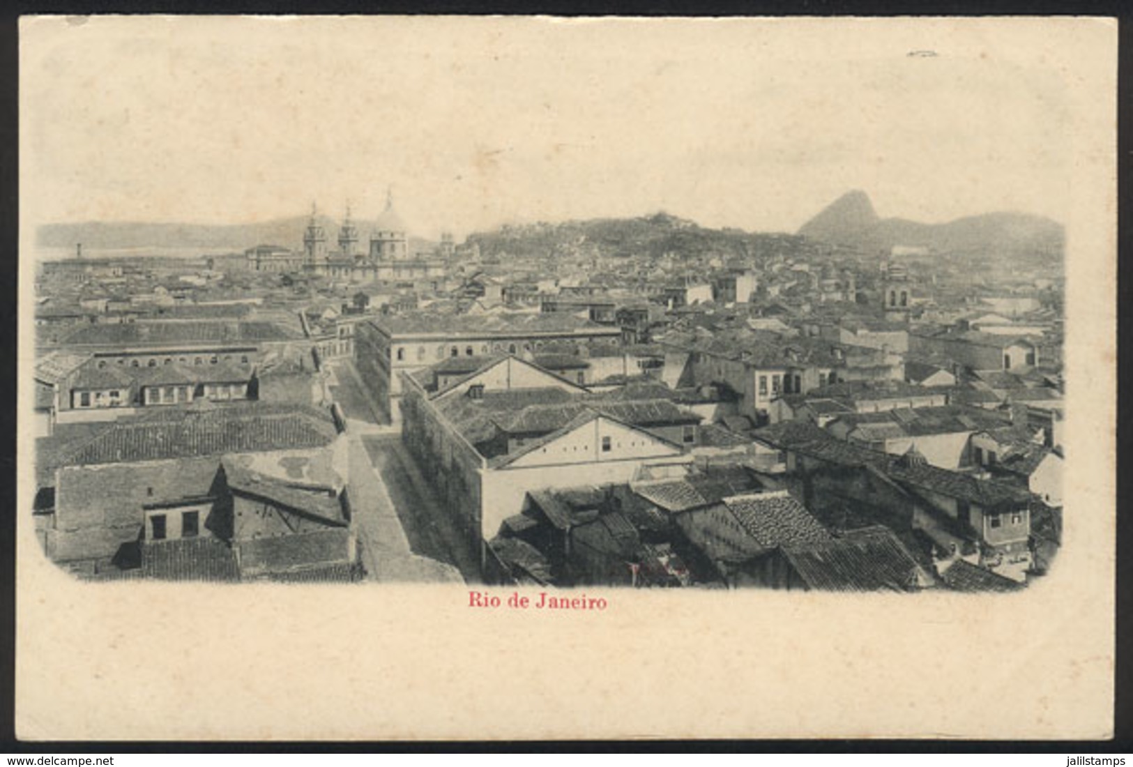 BRAZIL: General View Of RIO DE JANEIRO, Unused, Circa 1905, VF! - Andere & Zonder Classificatie