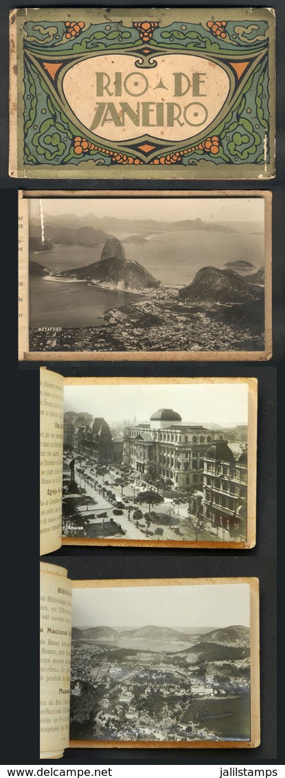 BRAZIL: RIO DE JANEIRO: Booklet (3) With 10 PCs, Varied Views (editor N. Viggiani), Fine To VF Quality! - Otros & Sin Clasificación