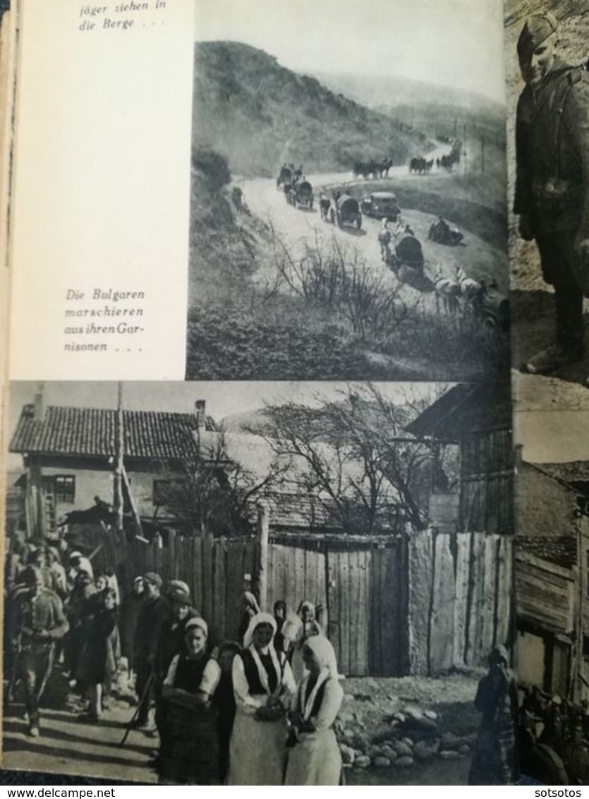 Germany – Uber der Panzern nach Griechenland  (Over the tanks to Greece) - 1942  Book, Greece southeast campaign Wehrmac