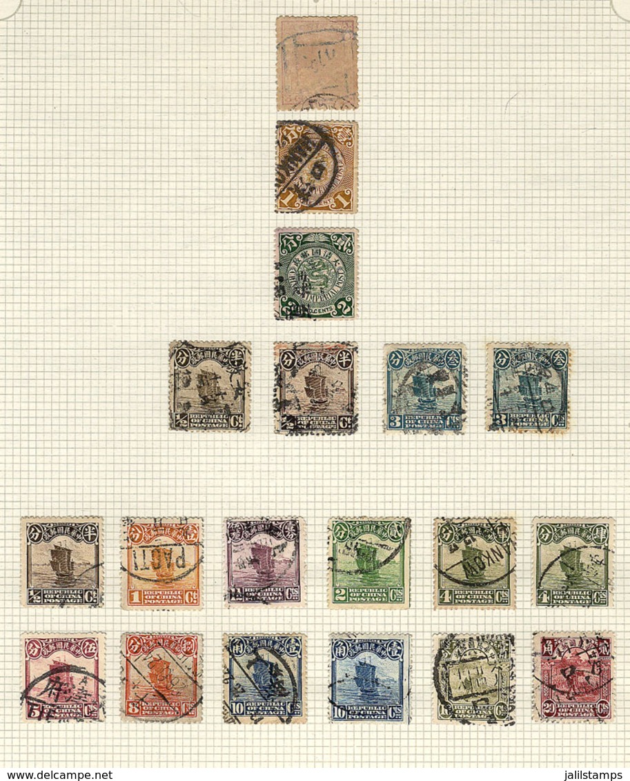 CHINA: Collection On Album Pages With Nice Stamps And Sets, Mostly Used, Very Fine General Quality. High Catalog Value,  - Other & Unclassified