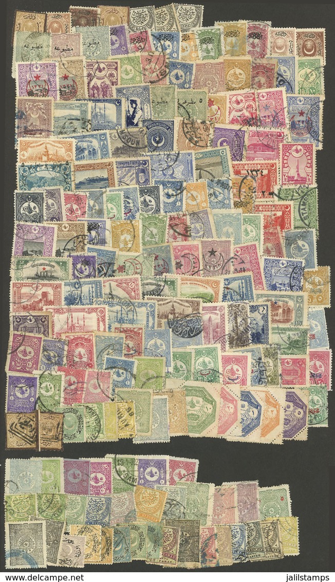 TURKEY: Envelope Containing A Good Number Of Stamps, Fine General Quality! - Other & Unclassified