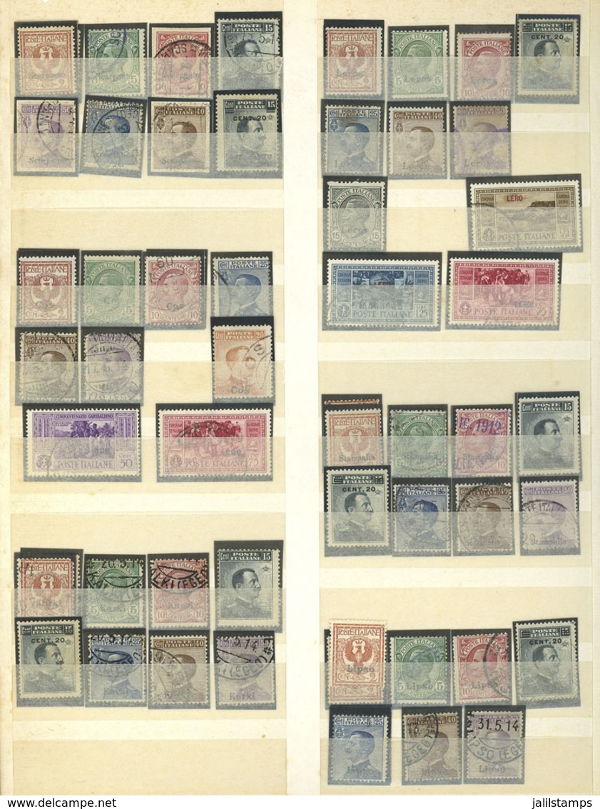 WORLDWIDE: Stockbook With Large Number Of Stamps Of All Periods, Used Or Mint, Most Of Fine Quality. It Includes A Lot O - Sonstige & Ohne Zuordnung