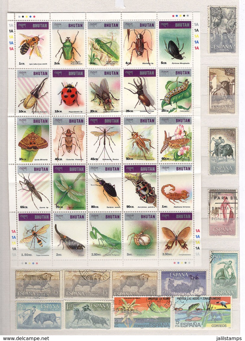 WORLDWIDE: 48-Page Stockbook Full Of Stamps And Sets Topic FAUNA, VF General Quality, The Catalogue Value Is Surely Very - Other & Unclassified