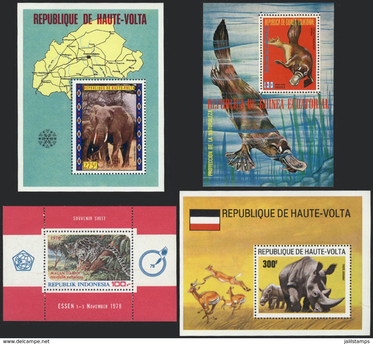 WORLDWIDE: Lot Of VERY THEMATIC Souvenir Sheets, Unmounted And Of Excellent Quality, Low Start! - Sonstige & Ohne Zuordnung