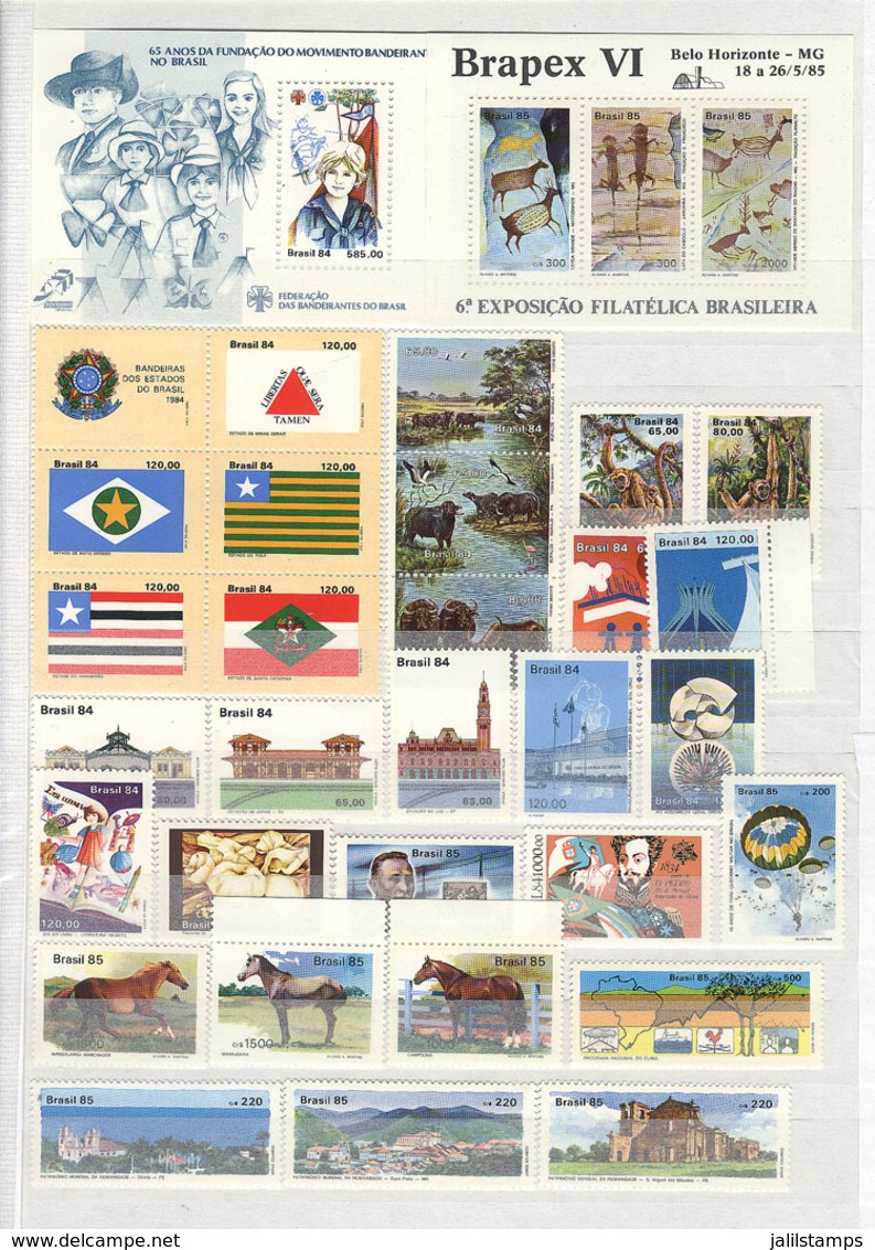 WORLDWIDE: 48-Page Stockbook Full Of VERY THEMATIC Stamps And Sets, Almost All MNH And Of Excellent Quality. The Catalog - Other & Unclassified