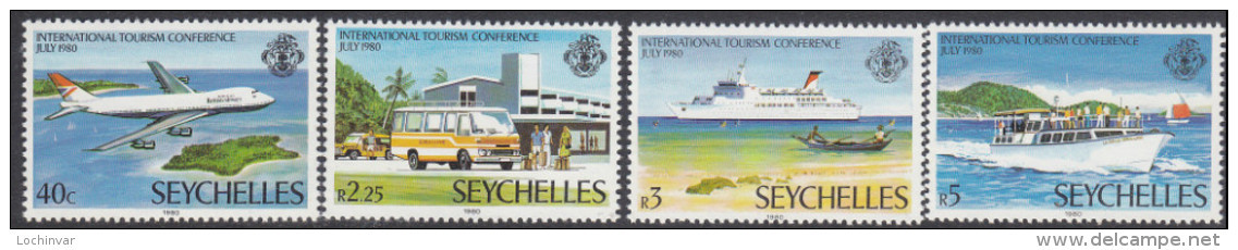 SEYCHELLES, 1980 TOURISM 4 MNH - Seychelles (1976-...)