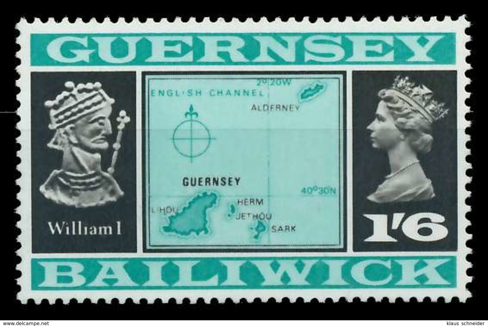 GUERNSEY 1969 Nr 18I Postfrisch X871272 - Guernsey