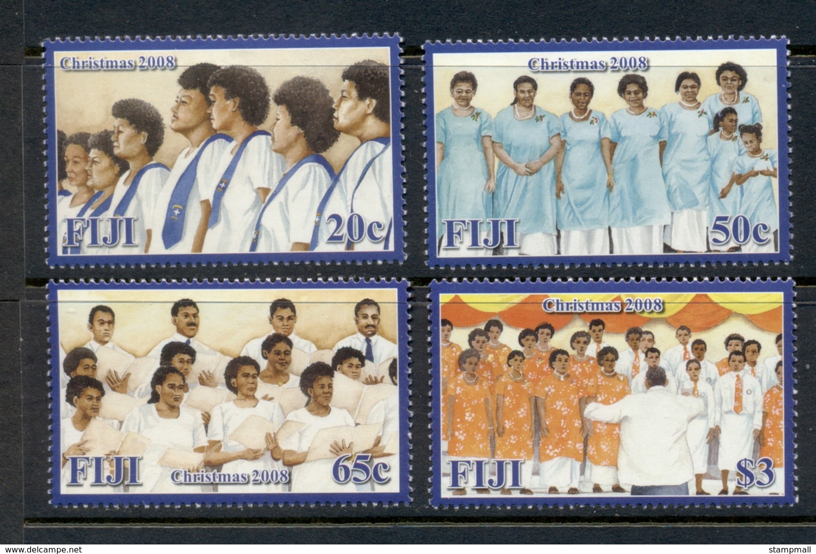 Fiji 2008 Xmas MUH - Fiji (1970-...)