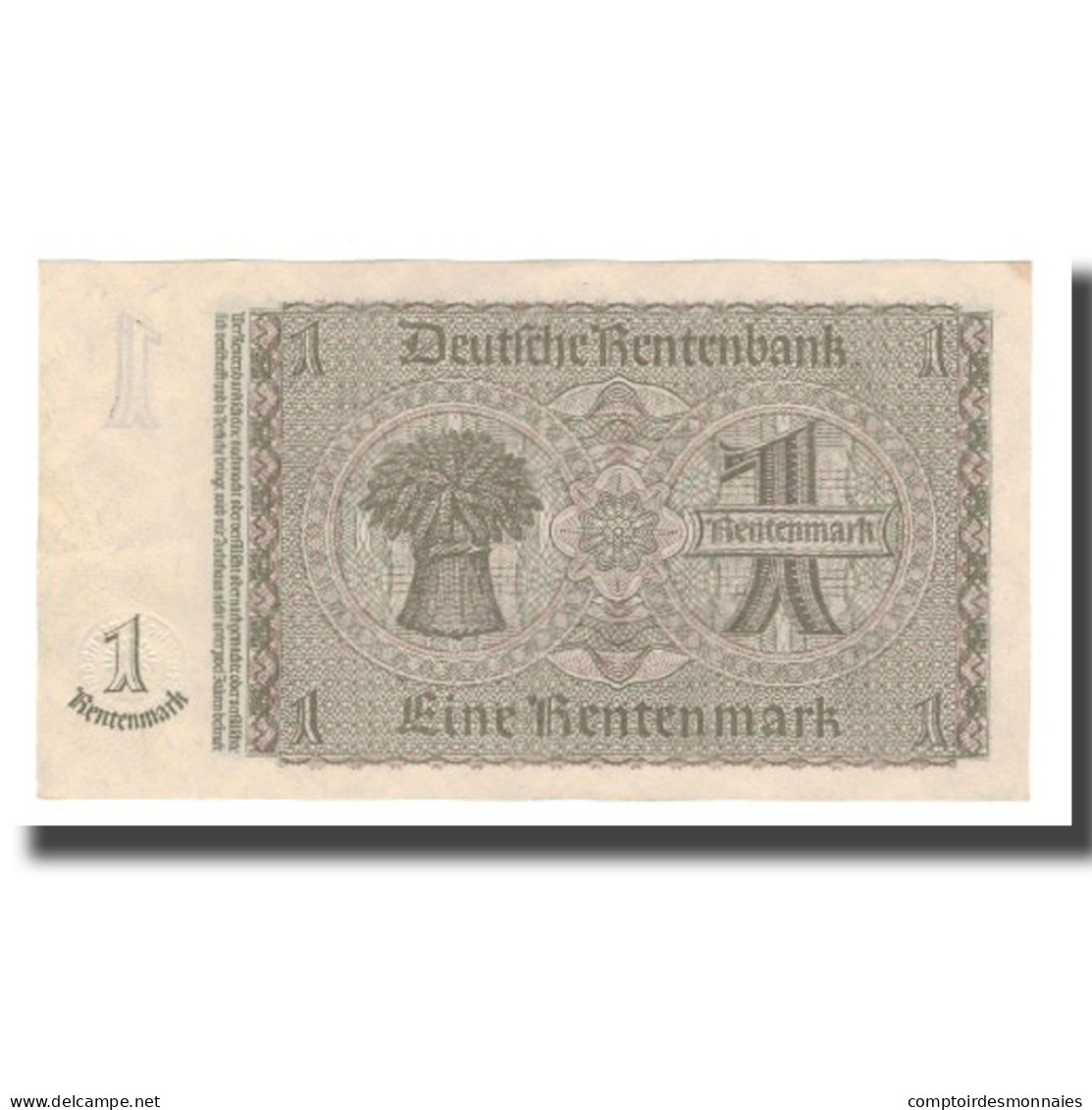 Billet, Allemagne, 1 Rentenmark, 1937, 1937-01-30, KM:173b, SPL - 1 Rentenmark