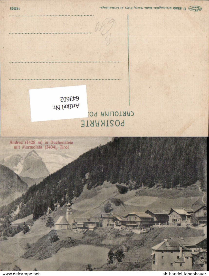 643602,Trentino Andraz In Buchenstein Marmolata S&uuml;dtirol - Bolzano (Bozen)