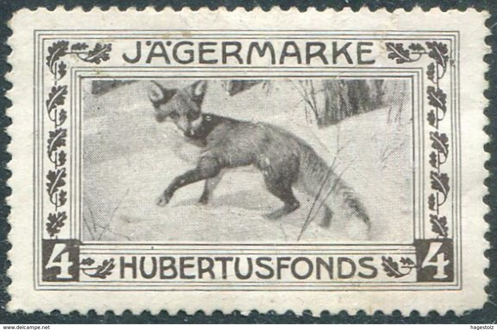 Austria Hunting Hubertusfonds Jägermarke FOX Renard Fuchs Charity Donation Revenue Chasse Autriche Jagd Österreich - Otros & Sin Clasificación