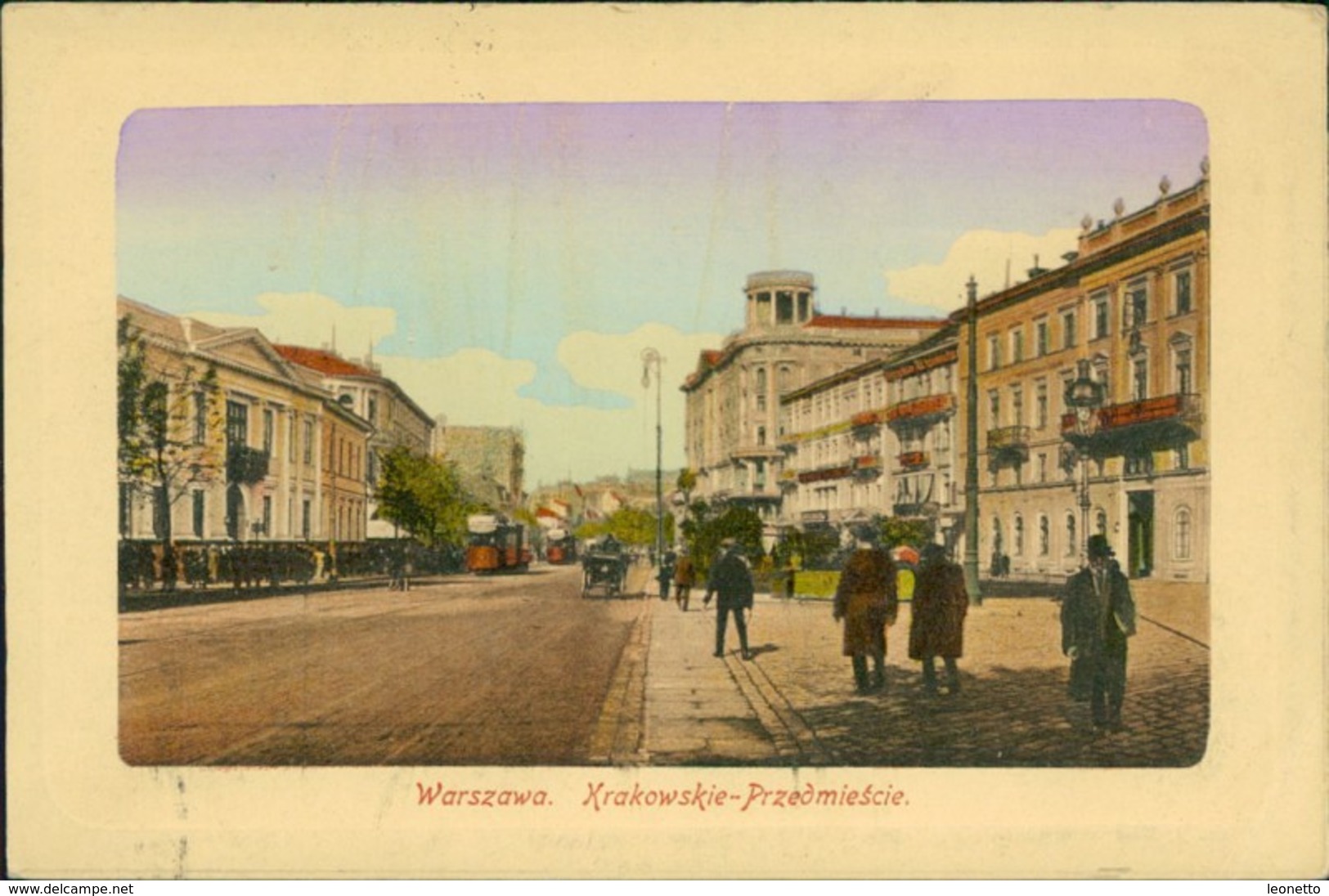 AK Warschau / Warszawa Krakowskie-Przedmiescie (31559) - Pologne