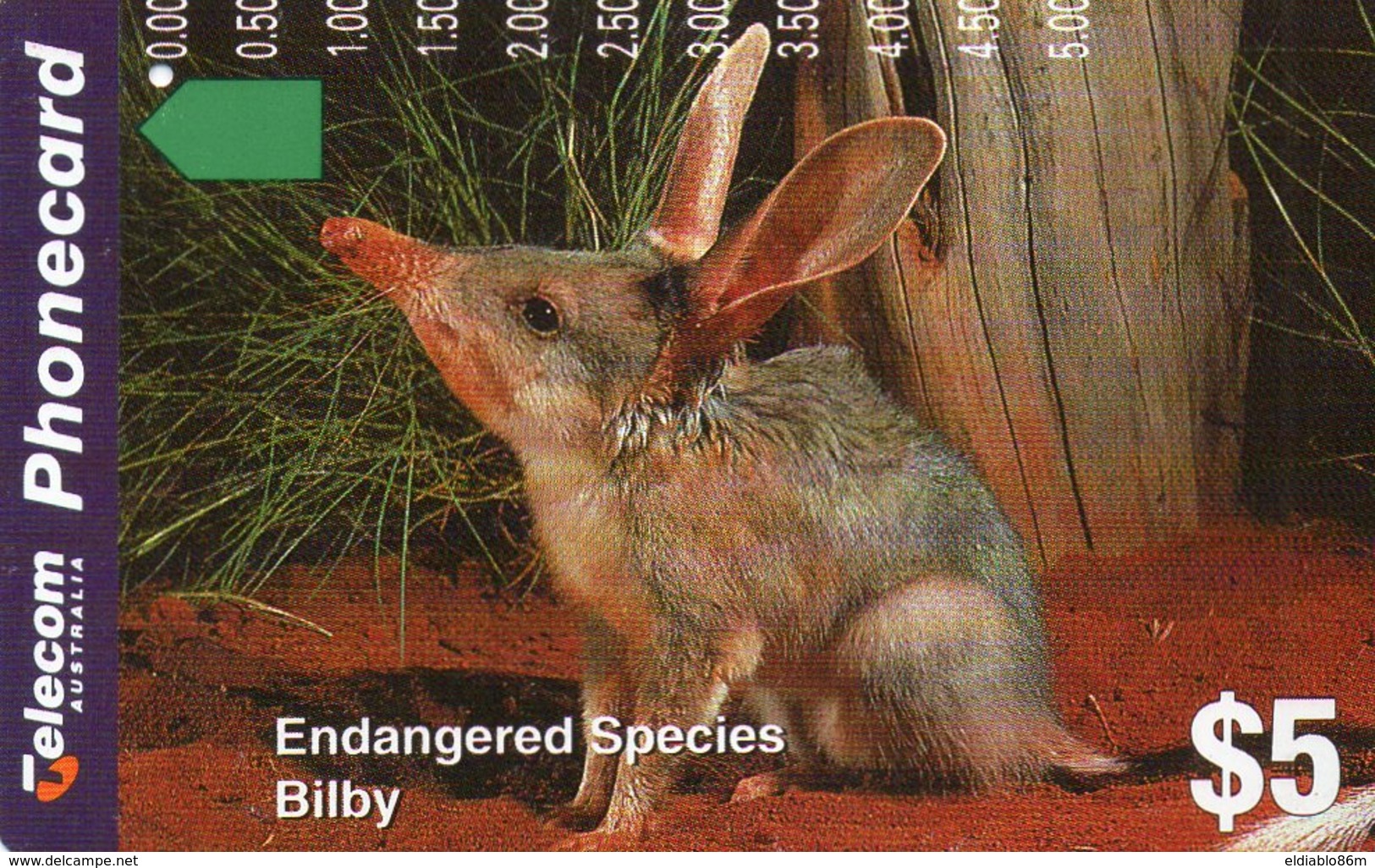 AUSTRALIA - ANRITSU - THEMATIC ANIMALS - BILBY - Australia