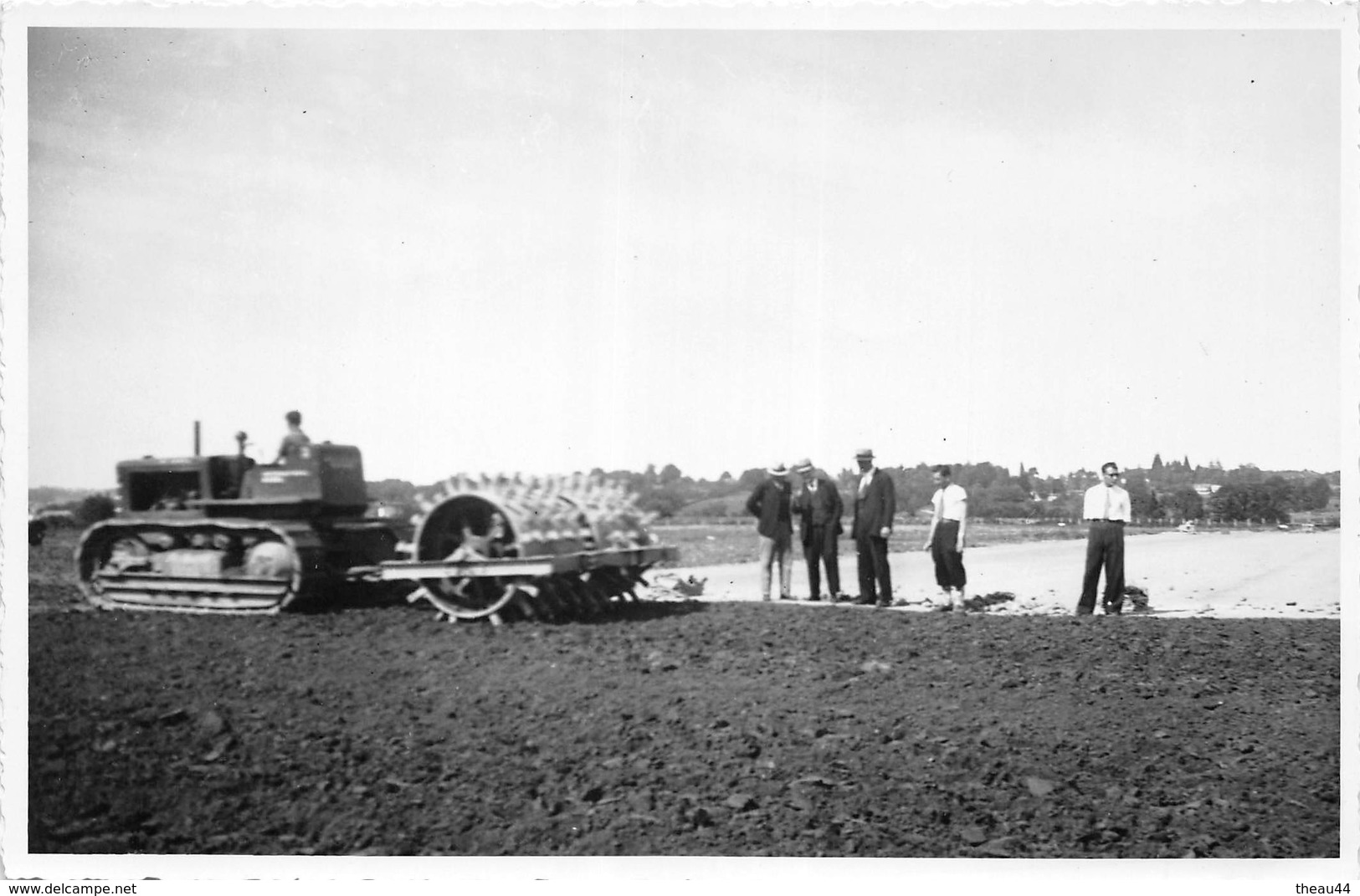 SALLES D'AUDE  -   Cliché D' Engins De Terrassement  -  Construction De La Route D 31  -  Travaux Publics - Salleles D'Aude