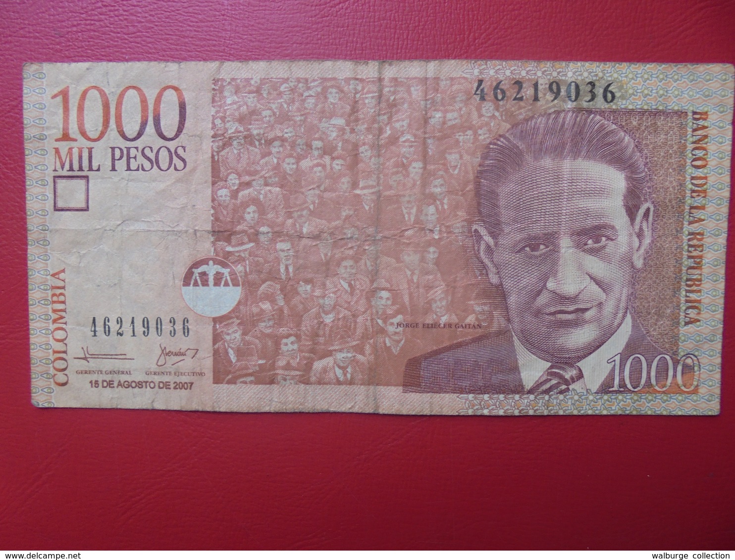 COLOMBIE 1000 PESOS 2007 CIRCULER (B.9) - Colombia