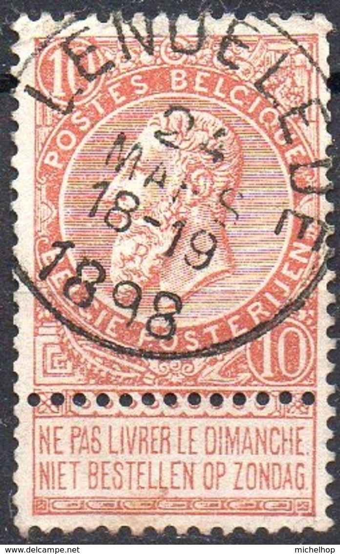 N° 57 Oblitération LENDELEDE (COBA + 30 €) - 1893-1900 Fine Barbe