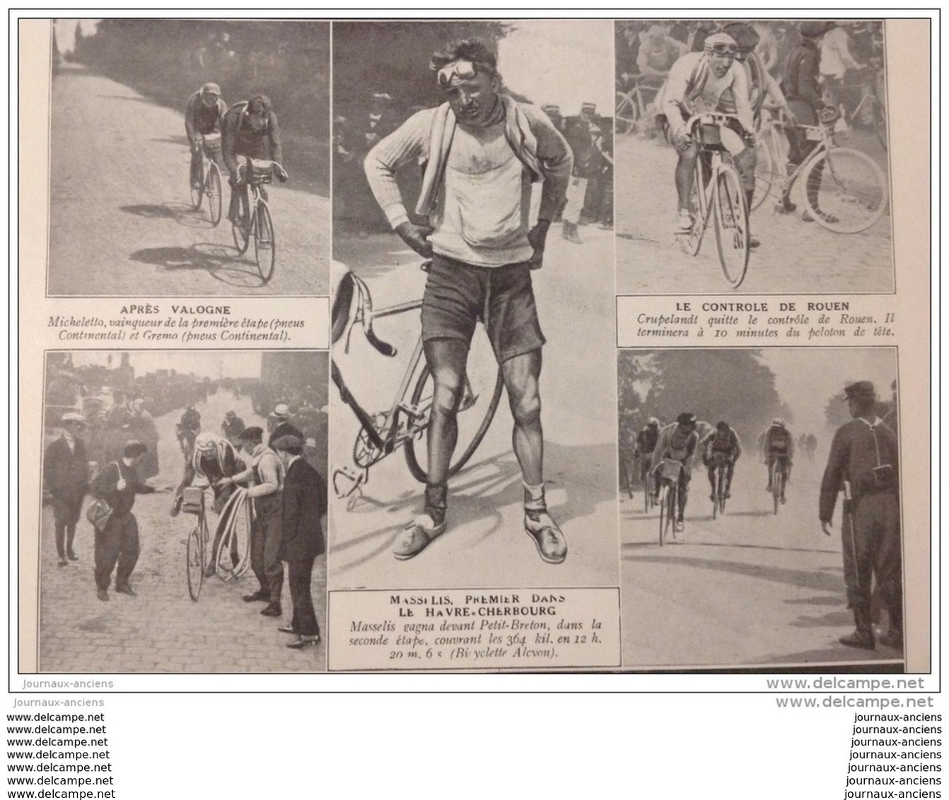 1913 LE TOUR DE FRANCE - AVIATEUR BRINDEJONC DES MOULINAIS - GOLF MATCH FRANCE AMÉRIQUE - LA VIE AU GRAND AIR - 1900 - 1949