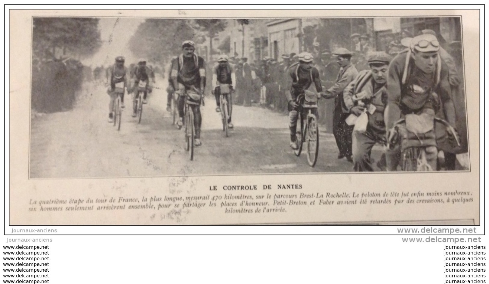 1913 LE TOUR DE FRANCE - AVIATEUR BRINDEJONC DES MOULINAIS - GOLF MATCH FRANCE AMÉRIQUE - LA VIE AU GRAND AIR